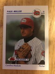 Paul Miller #112 Baseball Cards 1991 Impel Line Drive Pre Rookie AA Prices