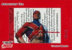 Captain Britain  [Animation Cels Red Auto] Marvel 2022 Ultra Avengers Prices