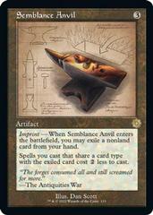 Semblance Anvil [Schematic Foil] Magic Brother's War Retro Artifacts Prices