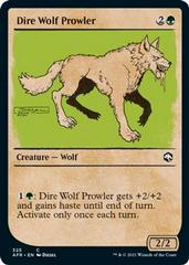Dire Wolf Prowler [Showcase] #325 Magic Adventures in the Forgotten Realms Prices