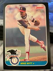 Mike Witt Baseball Cards 1987 Donruss All Stars Prices