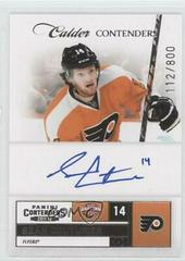 Sean Couturier [Autograph] #241 Hockey Cards 2011 Panini Contenders Prices
