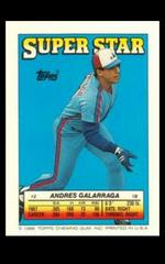 Andres Galarraga #2 Baseball Cards 1988 Topps Stickercard Prices