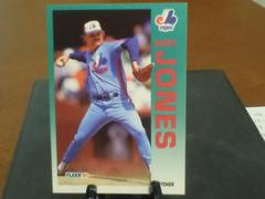 Barry Jones #484 Baseball Cards 1992 Fleer Prices