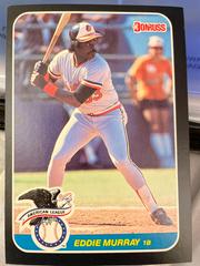 Eddie Murray #31 Baseball Cards 1987 Donruss All Stars Prices