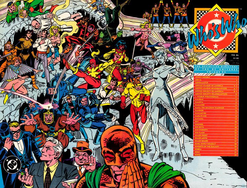 Who's Who #12 (1986) Comic Books Who's Who