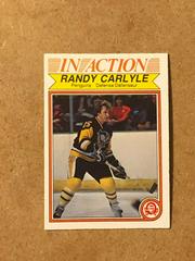 Randy Carlyle [In Action] Hockey Cards 1982 O-Pee-Chee Prices