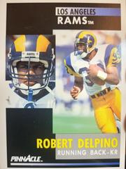 Robert Delpino Football Cards 1991 Pinnacle Prices