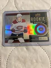 Cole Caufield #RR-9 Hockey Cards 2022 Upper Deck Rookie Retrospective Prices