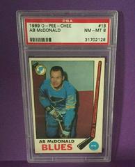 AB McDonald Hockey Cards 1969 O-Pee-Chee Prices