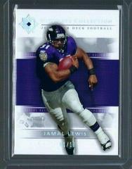Jamal Lewis [Gold] #6 Football Cards 2004 Upper Deck Ultimate Collection Prices
