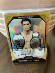 Dominick Cruz [Gold] #A-DC Ufc Cards 2011 Finest UFC Autographs Prices