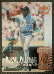 Bernie Williams #92 Baseball Cards 1999 Upper Deck Century Legends Prices
