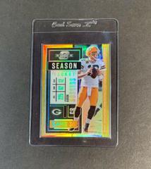 Aaron Rodgers [Gold] #21 Football Cards 2020 Panini Contenders Optic Prices