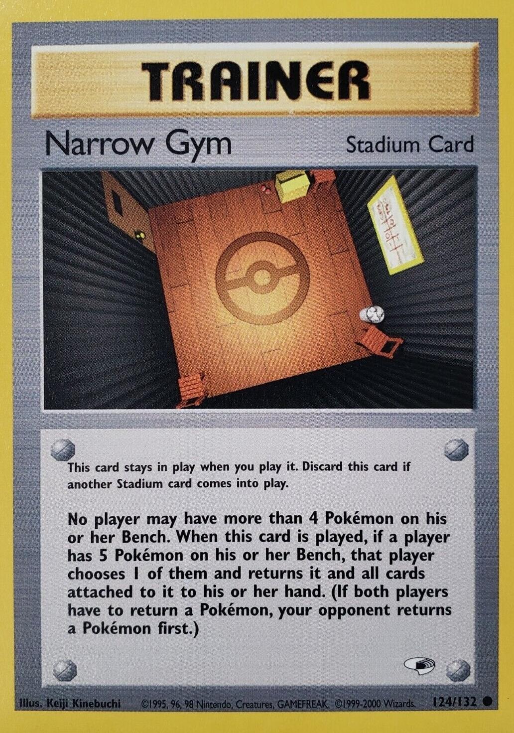 Narrow Gym #124 Pokemon Gym Heroes