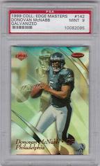Donovan McNabb [Galvanized] #142 Football Cards 1999 Collector's Edge Masters Prices