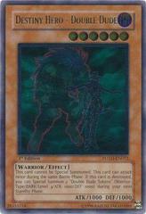 Destiny HERO - Double Dude [Ultimate Rare 1st Edition] YuGiOh Power of the Duelist Prices
