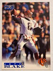 Jeff Blake Football Cards 1996 Pro Line Prices