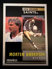 Morten Andersen #2 Football Cards 1991 Pinnacle Prices