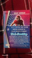 Back  | Grant Morgan [Hobby] Football Cards 2022 Sage Hit