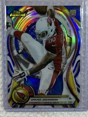 David Johnson [Blue Refractor] Football Cards 2015 Topps Finest Atomic Rookie Die-Cut Prices