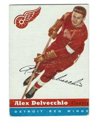 Alex Delvecchio Hockey Cards 1954 Topps Prices