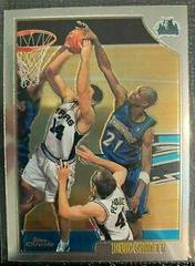 Chrome Card #125 | Kevin Garnett Basketball Cards 1998 Topps Chrome