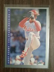 Andy Ashby Baseball Cards 1993 Fleer Prices