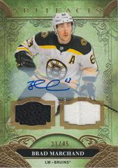 Brad Marchand #120 Hockey Cards 2020 Upper Deck Artifacts Prices