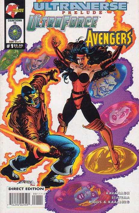 Ultraforce / Avengers Prelude #1 (1995) Comic Books Ultraforce / Avengers