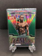 Israel Adesanya [Silver] #1 Ufc Cards 2022 Panini Prizm UFC Fearless Prices