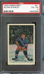 Allan Stanley #21 Hockey Cards 1952 Parkhurst Prices