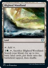 Blighted Woodland #166 Magic Midnight Hunt Commander Prices