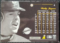 Back Of Card | Wally Joyner Baseball Cards 1996 Pinnacle Aficionado Slick Picks