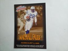 Marshall Faulk #20 Football Cards 1997 Fleer Million Dollar Moments Prices