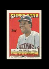 Joe Carter #49 Baseball Cards 1988 Topps Stickercard Prices
