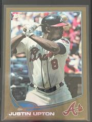 Justin Upton [base gold] #US140 Baseball Cards 2013 Topps Chrome Update Prices