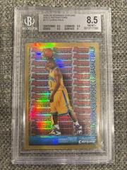 Chris Paul [Chrome Gold Refractor] #111 Basketball Cards 2005 Bowman Prices