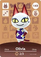 Olivia #143 [Animal Crossing Series 2] Amiibo Cards Prices