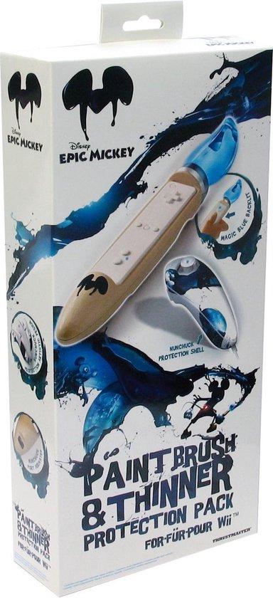 Epic Mickey Paintbrush & Thinner Protection Pack PAL Wii