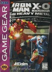 Iron Man / X-O Manowar In Heavy Metal - Front | Iron Man X-O Manowar in Heavy Metal Sega Game Gear