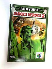 Army Men Sarge'S Heroes 2 - Manual | Army Men Sarge's Heroes 2 Nintendo 64
