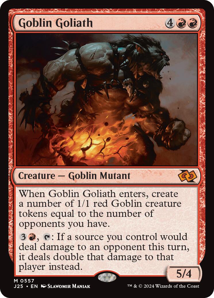 Goblin Goliath #557 Magic Foundations Jumpstart