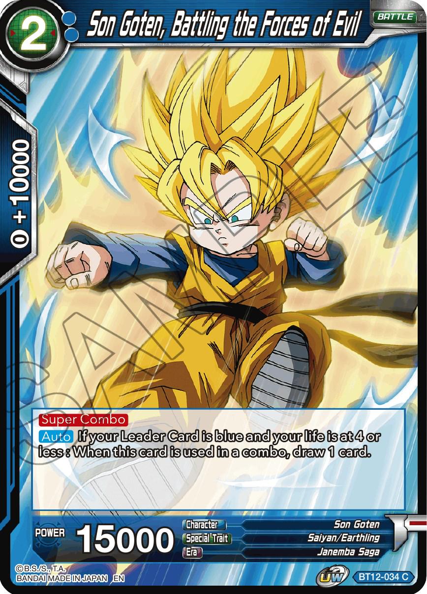 Son Goten, Battling the Forces of Evil [Foil] BT12-034 Dragon Ball Super Vicious Rejuvenation