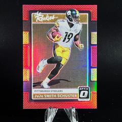 JuJu Smith Schuster [Red] Football Cards 2017 Panini Donruss Optic the Rookies Prices