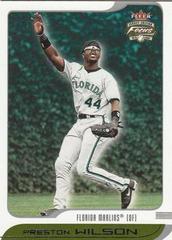 Preston Wilson #156 Baseball Cards 2002 Fleer Focus JE Prices
