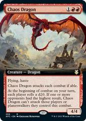 Chaos Dragon [Extended Art] Magic Adventures in the Forgotten Realms Commander Prices