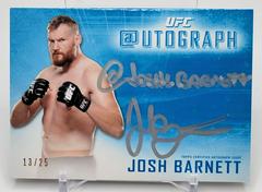 Josh Barnett #KA-JB Ufc Cards 2014 Topps UFC Knockout Autographs Prices