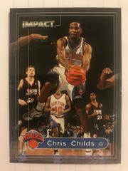 Chris Childs Basketball Cards 1999 SkyBox Impact Prices