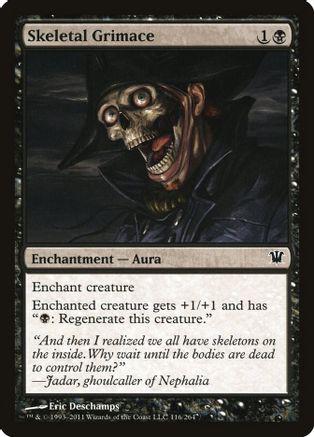 Skeletal Grimace Magic Innistrad